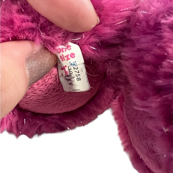 Super soft girls mauve scarf, Justice earmuffs & sweater mittens - Picture 7 of 8